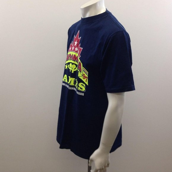 Can Amera Games 1997 Vintage Tiger Brand Blue Larg - Picture 4 of 5